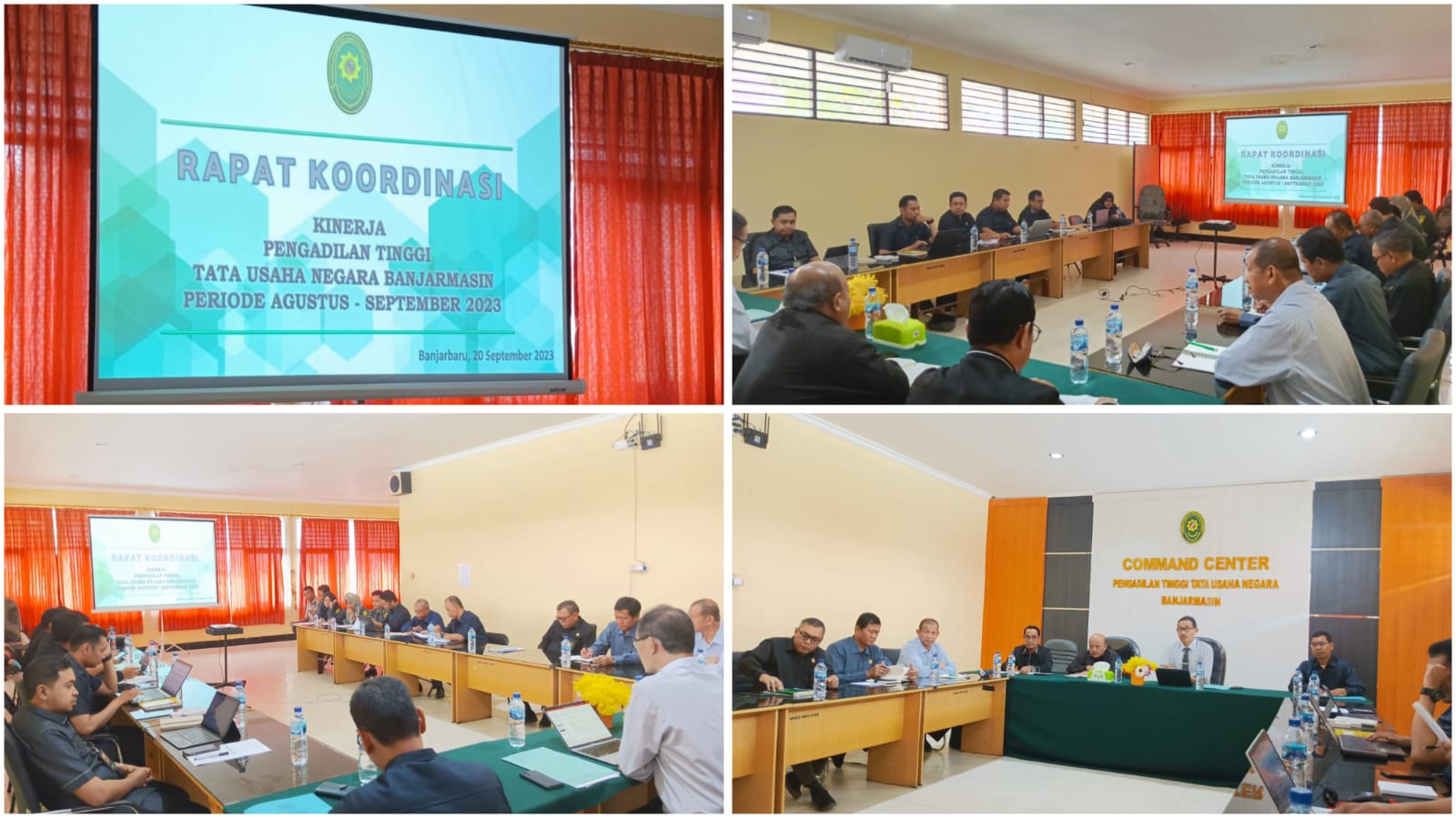 Rapat Koordinasi Kinerja Pengadilan Tinggi Tata Usaha Negara Banjarmasin
